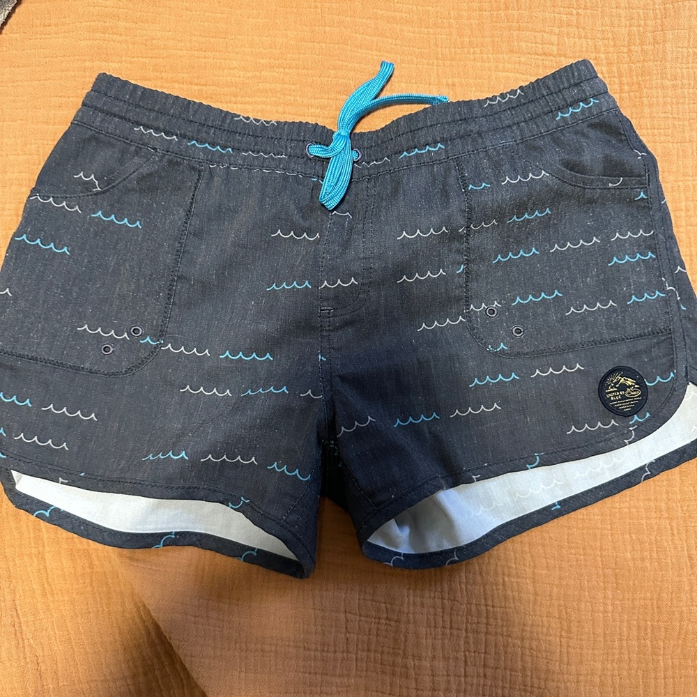 United by blue water short coverup